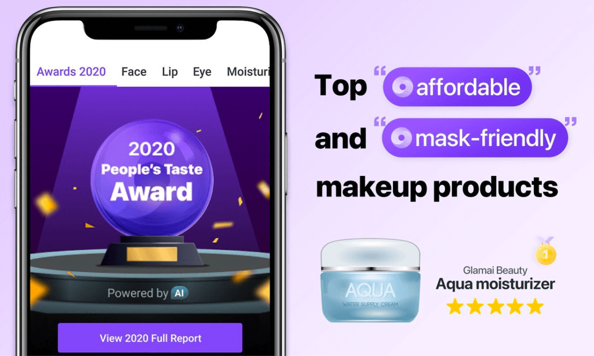 AI Technology Uncovers the Real Winners of 2020 Beauty Awards